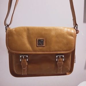 Gorgeou ⚜️ Giani Bernini Genuine Leather Messenger Crossbody Bag 👜⚜️👑  *New*